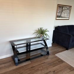 Glass Tv Stand 