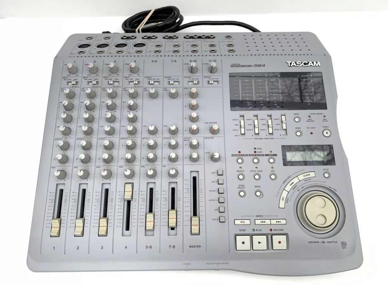 Tascam Model 564 Digital Portastudio Mixer Recorder