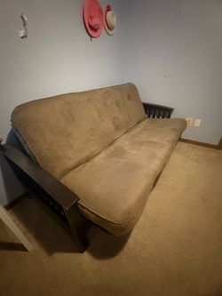 Futon Sofa Bed with Wood Frame