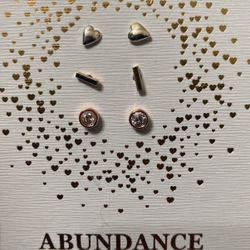 Silver plated earrings 