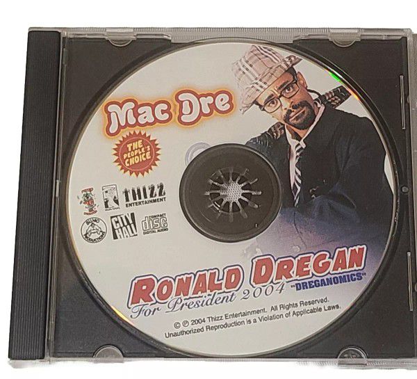 Mac Dre Ronald Dregan Dreganomics CD Bay Rap HTF Rare OOP Cali Thizz

