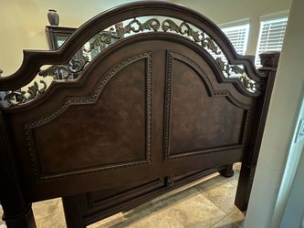 King size bed frame