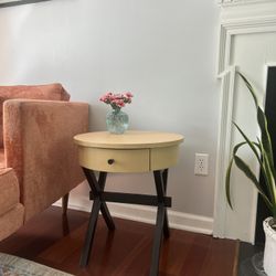 Wood End Table