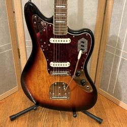 2023 Fender Squier Classic Vibes 70’s Jaguar Electric Guitar