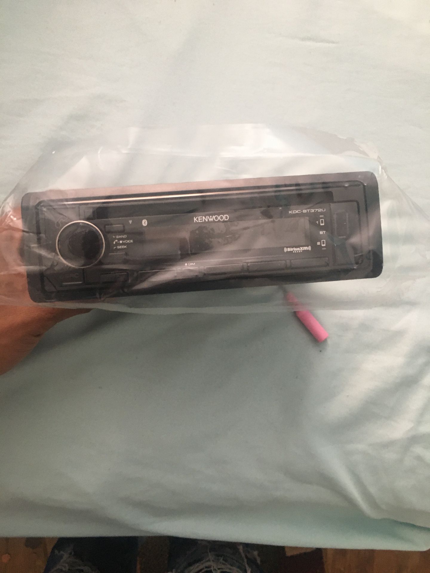 Brand new kenwood radio still in plastic (with warranty)