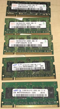 Laptop memory PC2 512MB-1GB-2GB upgrade your laptop!