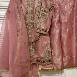 Formal Fancy Sharara Dress