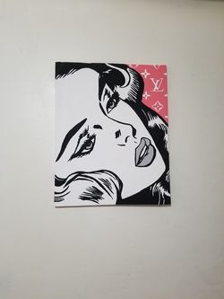 Girl painting