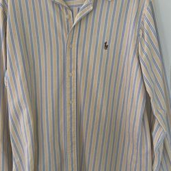 Ralph Lauren Long Sleeves Button Down Shirt  Medium 