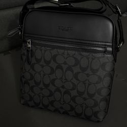 Black Coach Side Bag 