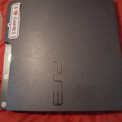 Jail Broken Ps3 With Controller/Power Chord