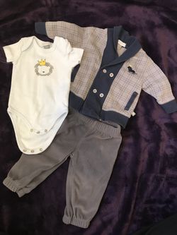 Baby boy clothes complete set
