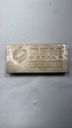 OPM metals 1 kilo bar