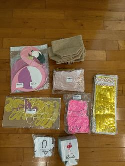 Bachelorette Party Kit/Decorations - Flamingo Theme