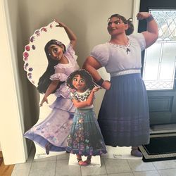 Disney Encanto Life Size Cardboard Cutouts Mirabel Isabela Luisa Party Decorations