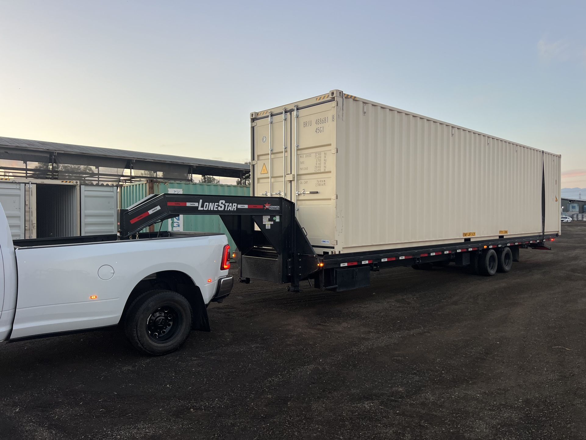 40 FOOT NEW 1-TRIP HC CONTAINER STD SHED,STORAGE,SHIPPING,CONEX