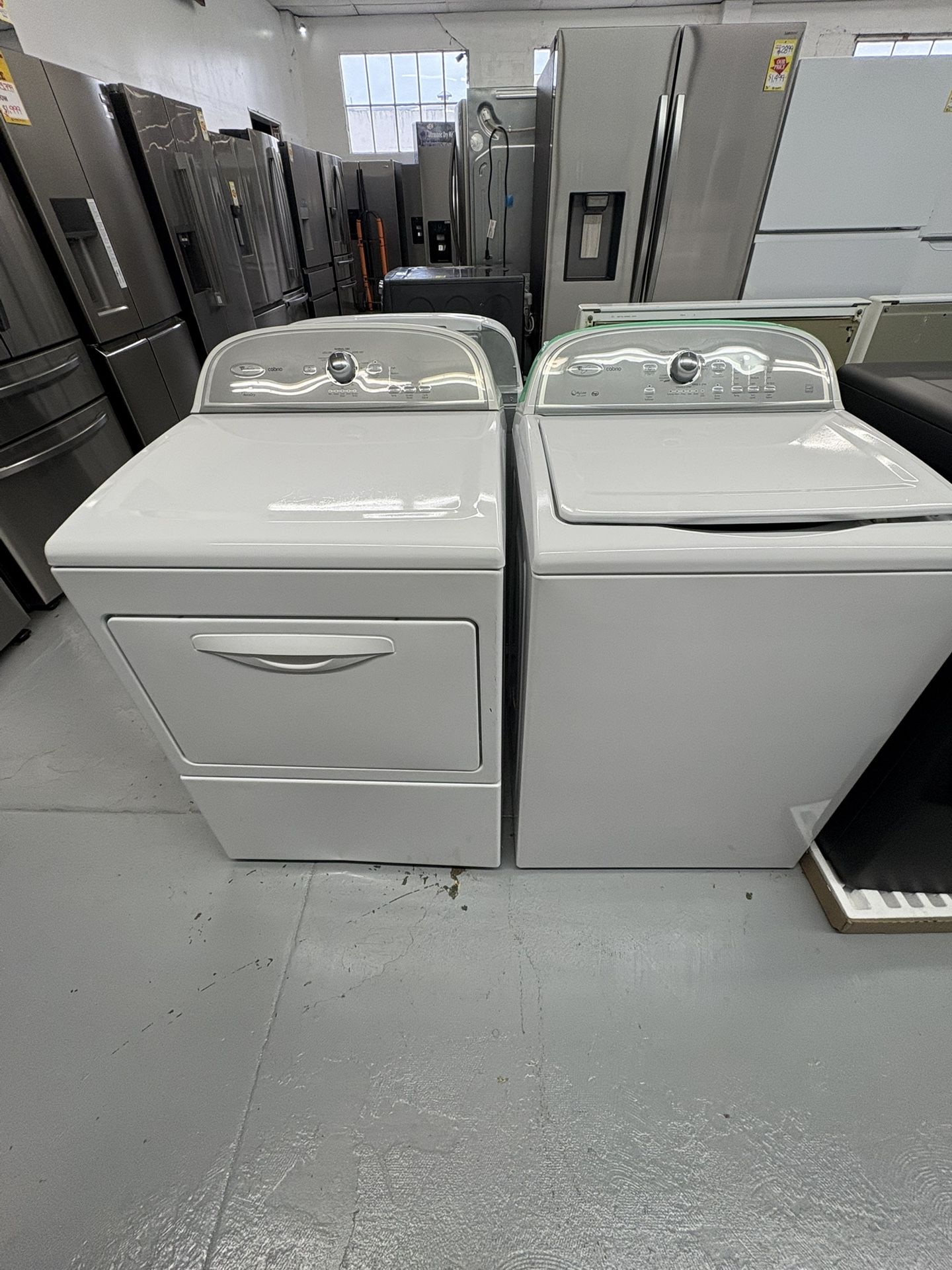 Used Whirlpool Set Washer And Dryer