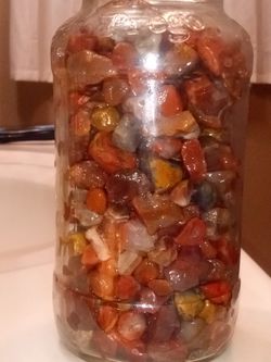 Jar Of Agates For Sale Thumbnail