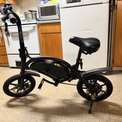 Electric Bike And Carriage 