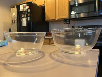 Two Pyrex Bowls