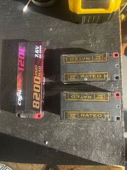 2s 7.4v 7.6v LiPo LiHv Batteries CNHL Team Exalt