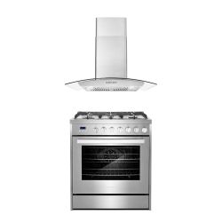 LUXURY KITCHEN APPLIANCES - New Open Box RANGE OVEN COOKTOP HOOD 