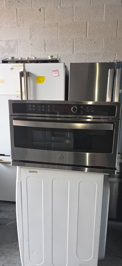 GE PROFILE 30 INCH MICROWAVE OVEN BUILT IN STAINLESS STEEL