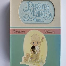 VINTAGE PRECIOUS MOMENTS CATHOLIC EDITION BIBLE