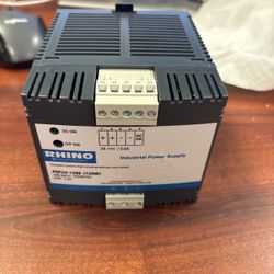 Rhino PSP24-120S Power Supply | 24VDC 5A | 120/240VAC Input | DIN Rail