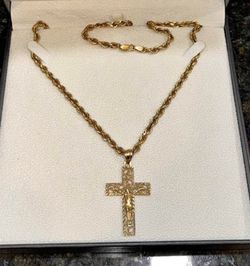 14k 22in with pedant