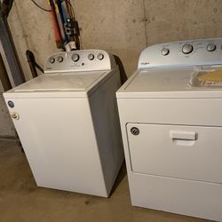 Whirlpool Washer & Dryer 