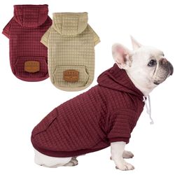 2 Pack Dog Hoodie Sweaters