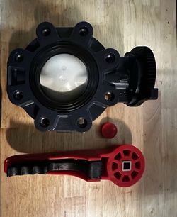 Asahi/American 4” Butterfly Valve Type 57l 8Bolts Holes