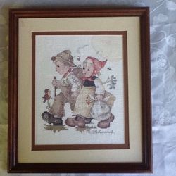 Hummel's Cross-stitch picture