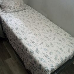 Twin Bed With Box Spring