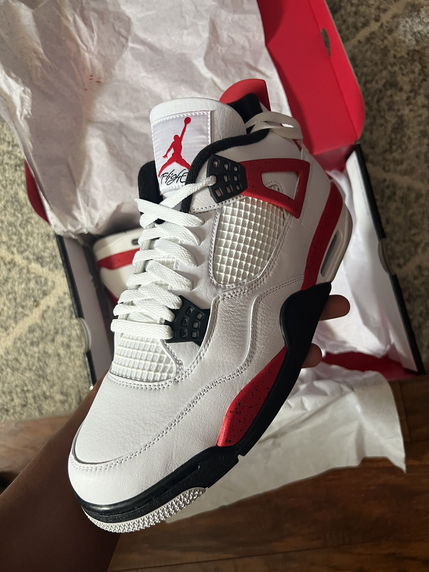 Jordan 4s Red Cement