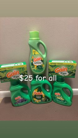 Gain detergent bundle