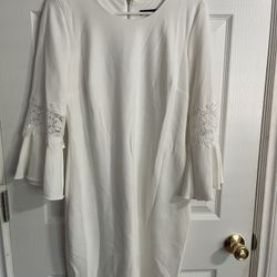 Tommy Hilfiger White Dress Size 10