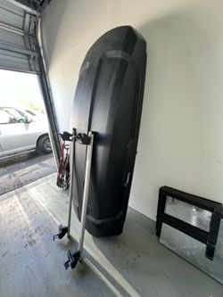 THULE Roof Cargo Box + Roof Rack Bars – MUST SELL FAST!