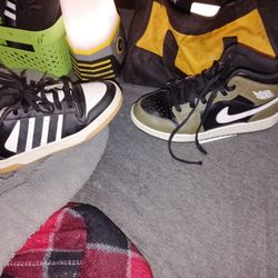 Jorden/ Adidas Size 4 Y