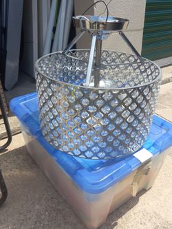 Jeweled light fixture