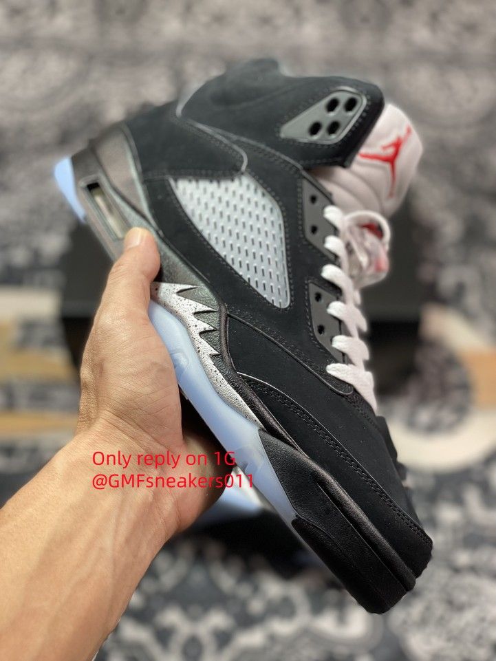 Air Jordan 5 Retro Black Metallic Reimagined