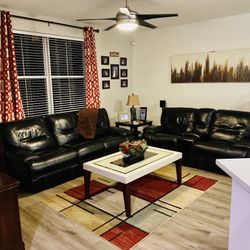 Reclining Sofa & Loveseat/Juego De Sofa