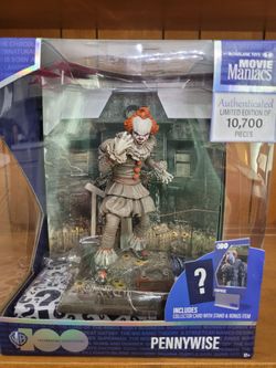 Movie Maniacs 6 Inch Static Figure Wave 6 - IT 2 Pennywise