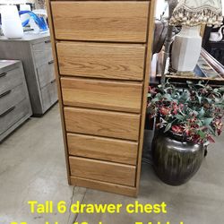 Chest Tall 6 DrawerWe are located at 2811 East Bell road. Another Time Around Furniture.
