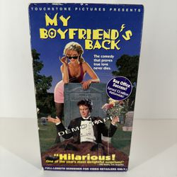 My Boyfriends Back (VHS, 1994) Demo Tape Traci Lind Edward Herrmann Touchstone