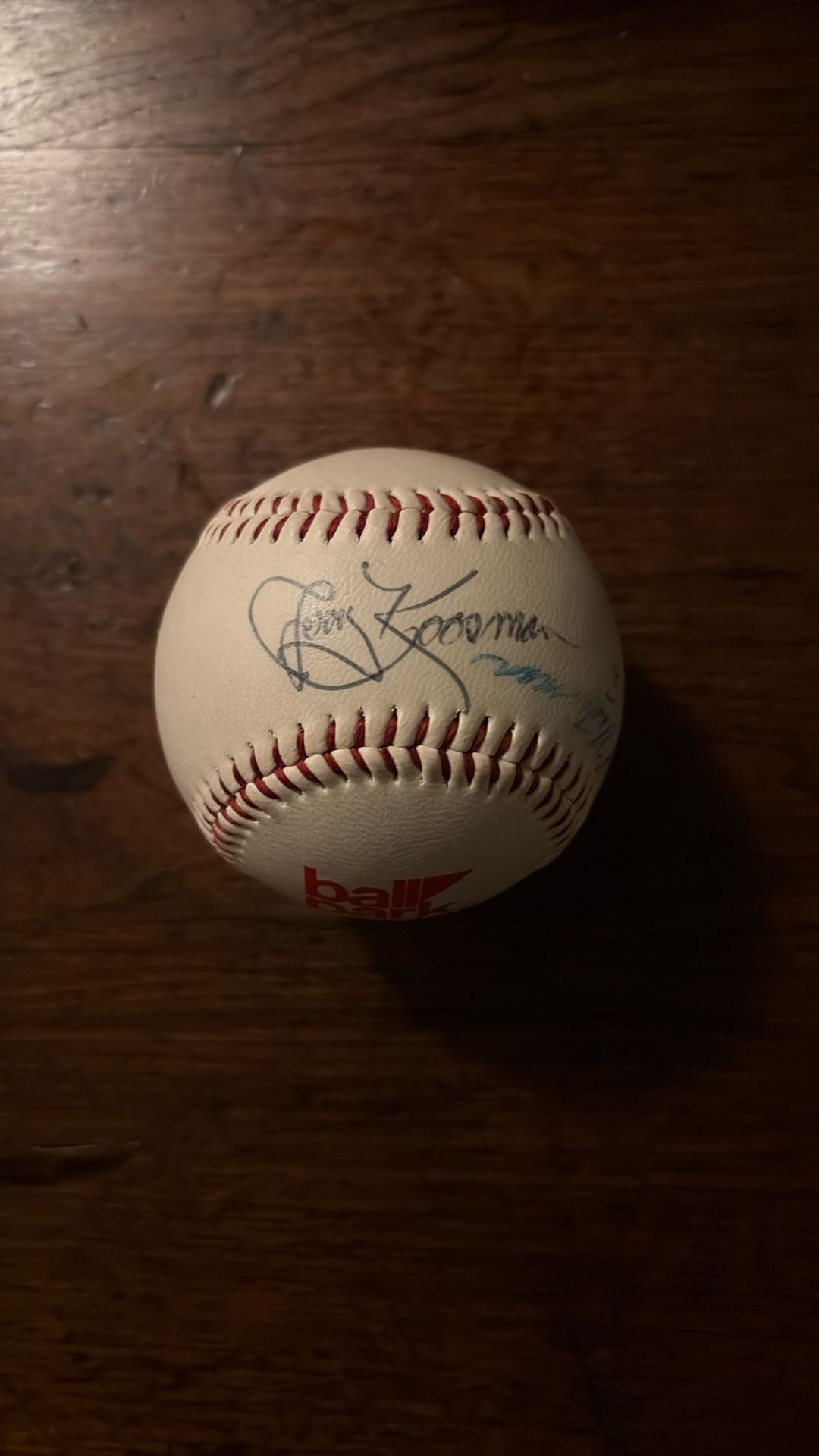 Autographed Baseball
