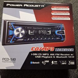 Stereo Car With CD/MP3/Bluetooth Receiver Hands Free,control (New In Box),SPL Amplifier,12"Kenwood Speakers,everything For $260