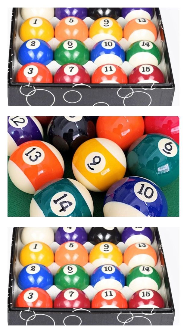 Pool Table Balls