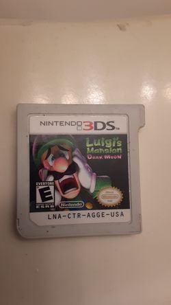 Luigi's mansion dark moon 3DS